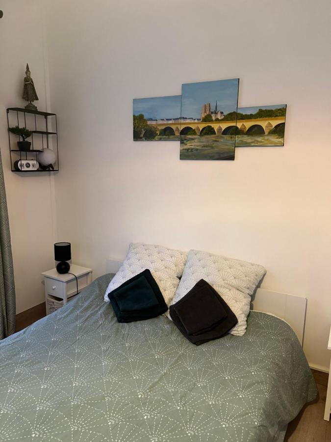 Cosy Loire, T2 Neuf, Front De Loire ,Vue Cathedrale,5Min A Pied Centre Ville Et Parking Prive Orléans Esterno foto
